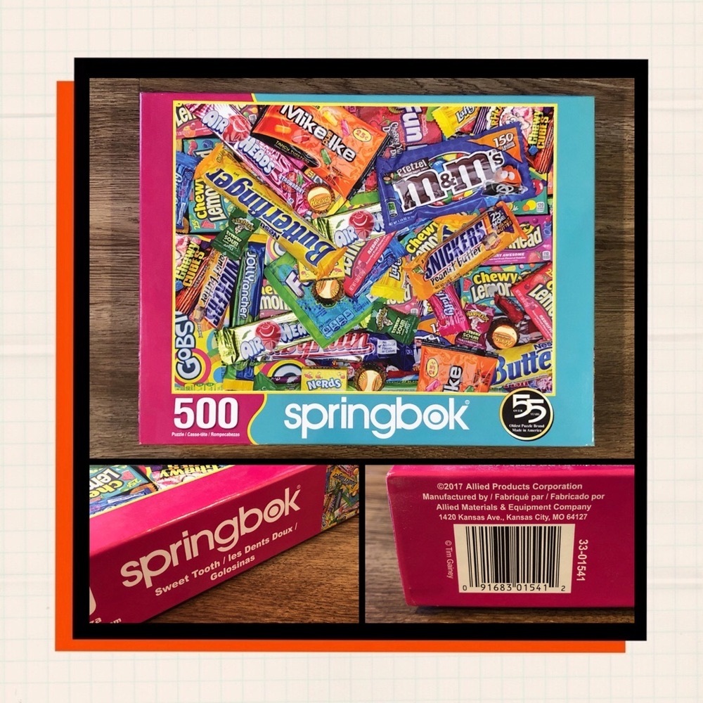 SPRINGBOK Sweet Tooth Jigsaw Puzzle
